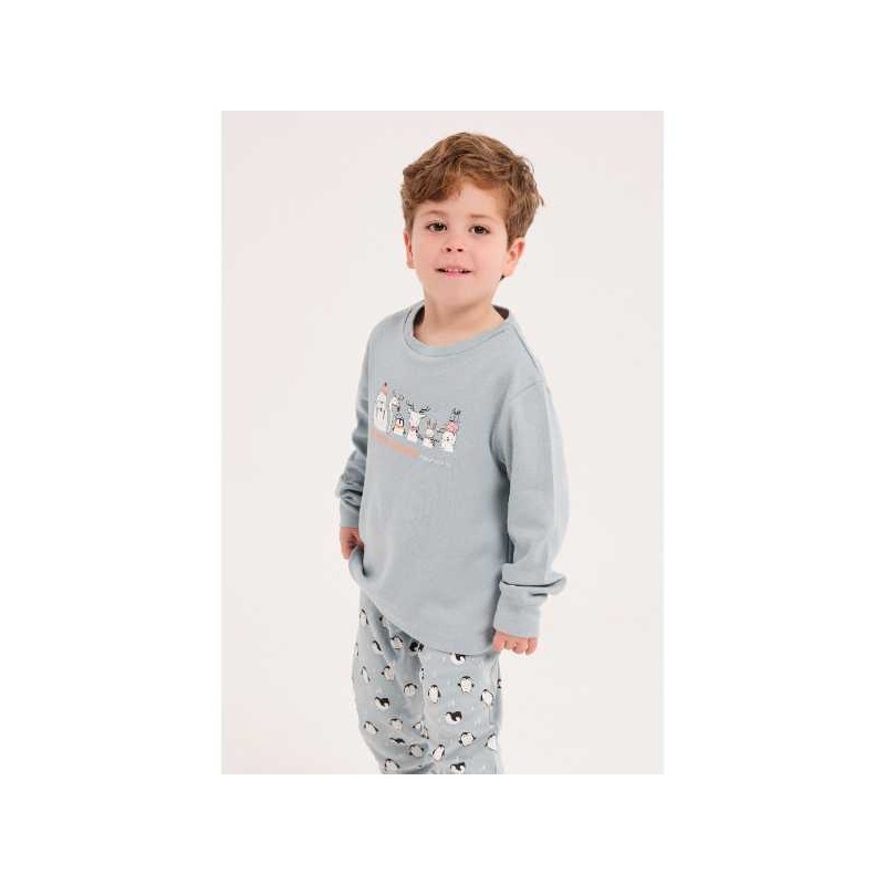 PIJAMA INTERLOCK INFANTIL NIÑO