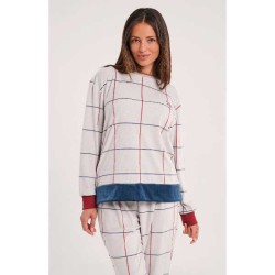 PIJAMA VELOUR SPANDEX MUJER