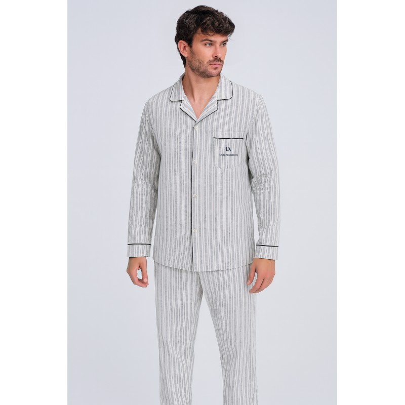 PIJAMA 100% ALG HOMBRE MISTRAL LARGO