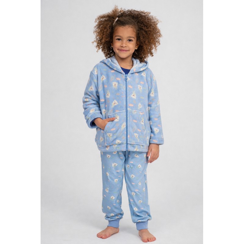 BATA CREMALLERA NIÑA CORALINA