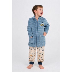 BATA CREMALLERA NIÑO CORALINA