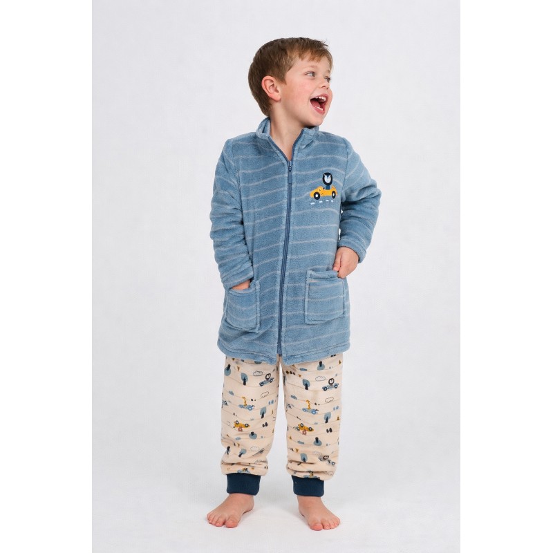 BATA CREMALLERA NIÑO CORALINA