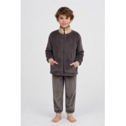 BATA CREMALLERA NIÑO CORALINA