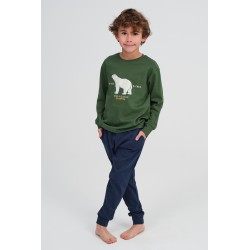 PIJAMA INTERLOCK NIÑO