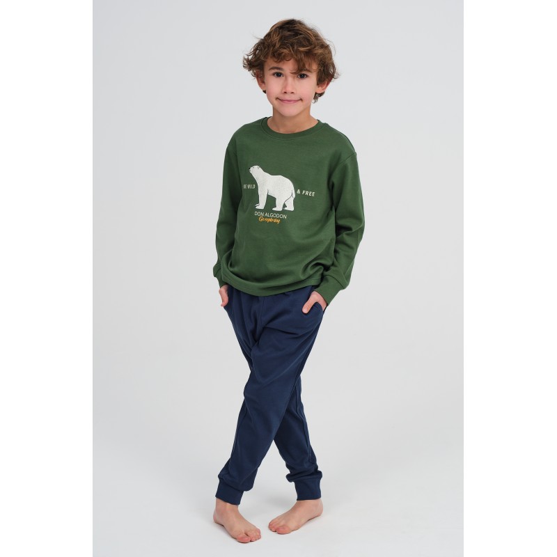 PIJAMA INTERLOCK NIÑO