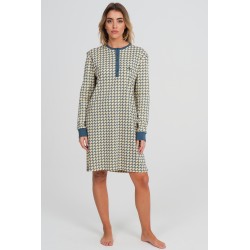 CAMISON MUJER INTERLOCK