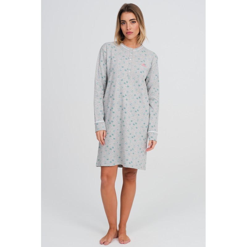 CAMISON MUJER INTERLOCK