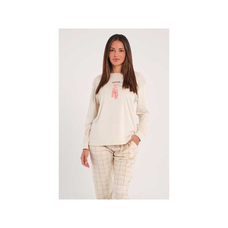 PIJAMA VELOUR SPANDEX MUJER