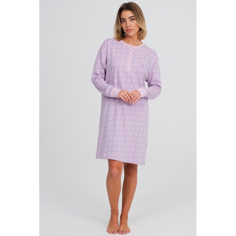 CAMISON MUJER INTERLOCK