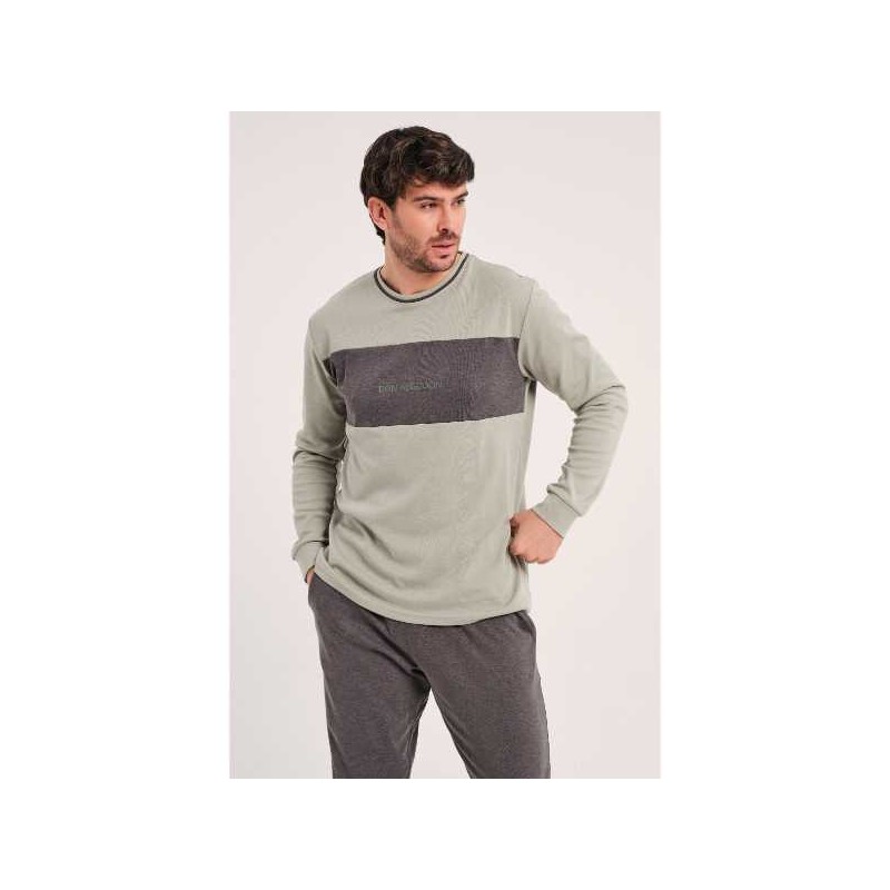 PIJAMA INTERLOCK HOMBRE