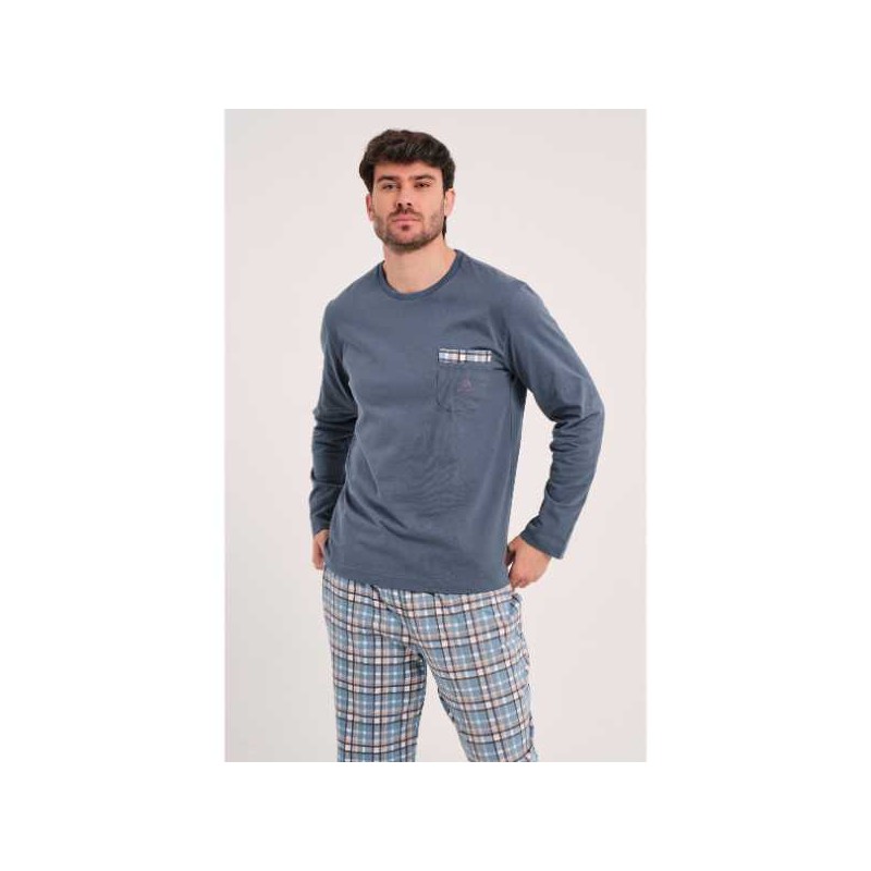 PIJAMA INTERLOCK HOMBRE