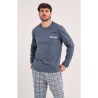 PIJAMA INTERLOCK HOMBRE