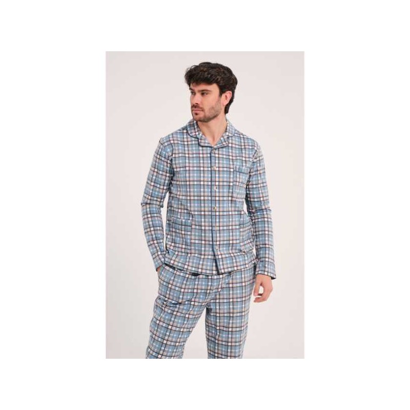 PIJAMA INTERLOCK HOMBRE