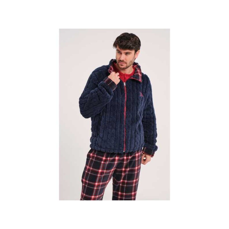 BATA CORTA CORALINA HOMBRE (c/cremallera)