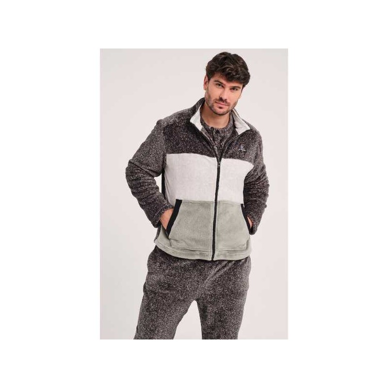 BATA CORTA CORALINA HOMBRE (c/cremallera)