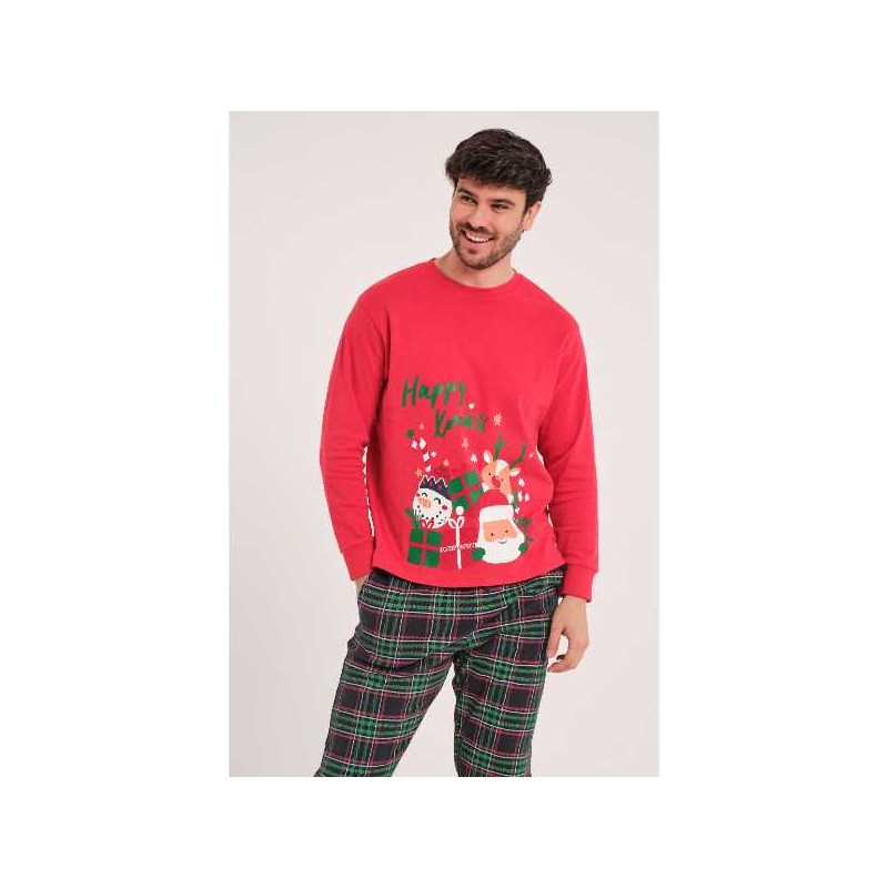 PIJAMA INTERLOCK HOMBRE (navidad)