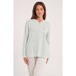 PIJAMA INTERLOCK MUJER