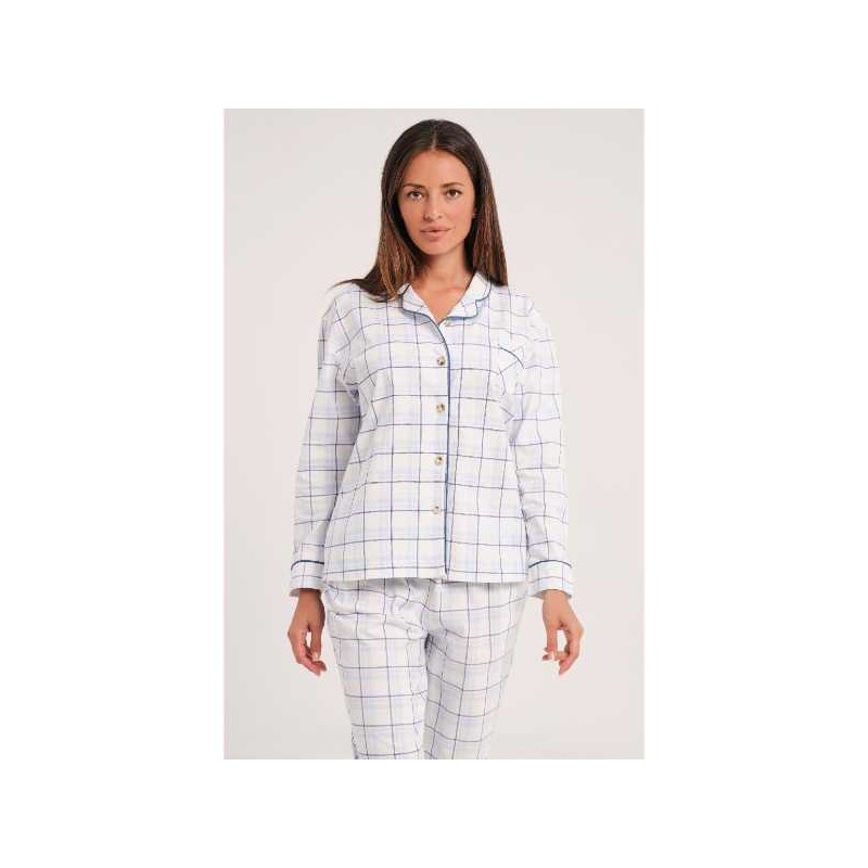 PIJAMA INTERLOCK MUJER
