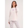 PIJAMA INTERLOCK MUJER