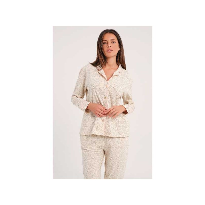 PIJAMA INTERLOCK MUJER