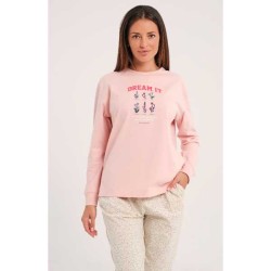PIJAMA INTERLOCK MUJER